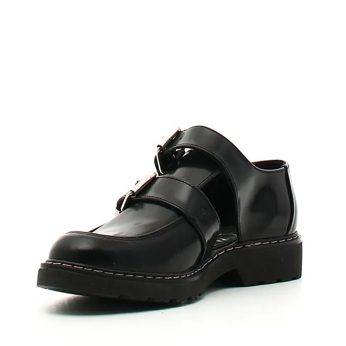 CALZ.DONNA ROSE W.LOW 720 BRUSH BLACK