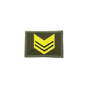 Grado velcro sergente maggiore esercito alta visibilità